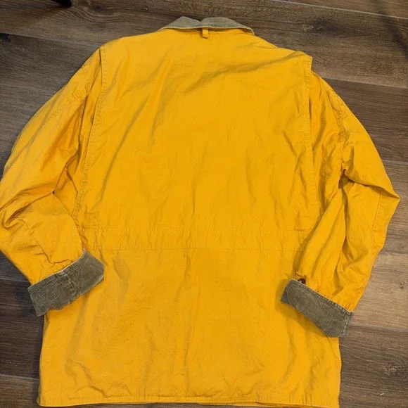 Vintage J. Crew Chore Coat Men's Medium Barn Jacket 90s Vtg Flannel Lined - Picture 5 of 5